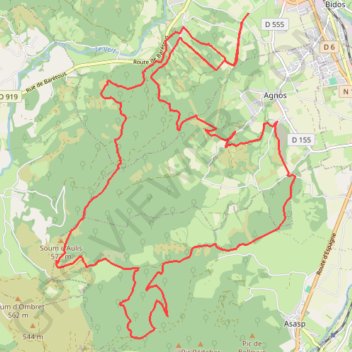 Trace GPS VTT Enduro en Forêt de Bugangue, itinéraire, parcours