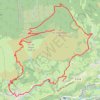 Trace GPS Boucle Sansous - Peyre - Arragnac, itinéraire, parcours