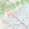 Trace GPS Mont Blanc par la Voie Royale, itinéraire, parcours