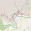 Trace GPS Pullout via Canyon Overlook, itinéraire, parcours