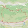 Trace GPS Sainte Victoire - Venturiers-Croix de Provence-Plaideurs, itinéraire, parcours