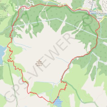 Trace GPS 2 jours de randonnée et bivouac dans le parc national des écrins, itinéraire, parcours