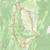 Trace GPS Vallée de la Valouse - Saint-Hymetière, itinéraire, parcours