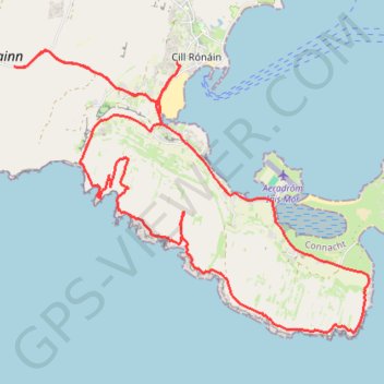 Trace GPS Black Fort, itinéraire, parcours