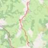 Trace GPS Les crêtes de l'Haltzamendi depuis Ossès, itinéraire, parcours