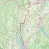 Trace GPS Sur les pas des Huguenots : de Aix-les-bains à Chancy, itinéraire, parcours