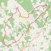 Trace GPS Randonnée autour de Jaillac, itinéraire, parcours