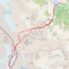 Trace GPS Rocce Rosse (vetta sciistica Punta Maria), itinéraire, parcours
