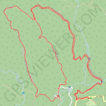 Trace GPS ⛹️ Trace Absalon ,Fond Barron, itinéraire, parcours