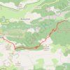 Trace GPS Saint-Auban - Gars, itinéraire, parcours