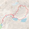 Trace GPS Belledonne - Grande Lance de Domène, itinéraire, parcours