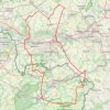 Trace GPS Boucle Horrues à Solre-le-Château (167 Kms), itinéraire, parcours