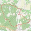 Trace GPS Les Terrasses de Goult & Mange-Tian, itinéraire, parcours