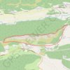 Trace GPS Le baouroux de caille, itinéraire, parcours