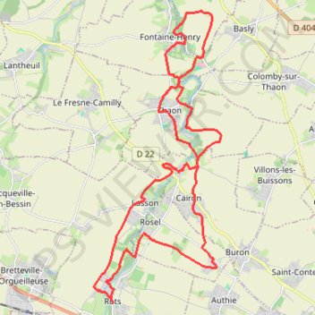 Trace GPS La Vallée de la Mue, itinéraire, parcours