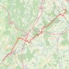 Trace GPS Bourges (18) - Breurey-lès-Faverney (70) - De Dennevy à Echigey, itinéraire, parcours