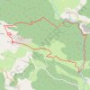 Trace GPS Boucle de Roquefixade, itinéraire, parcours