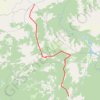 Trace GPS B2. Plateaux de Berrejline et d’Aït Hatem, itinéraire, parcours