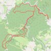 Trace GPS Les Monts du Lyonnais vers Pollionnais et Py Froid, itinéraire, parcours