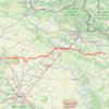 Trace GPS Marchais - Mouzon, itinéraire, parcours