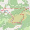 Trace GPS Chalencon - Le pont de Chervil - Chalencon, itinéraire, parcours