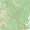 Trace GPS Aurère par Sentier Augustave, itinéraire, parcours