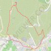 Trace GPS Saint-Saturnin d'Apt - Vaucarlenque, itinéraire, parcours