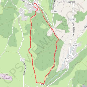 Trace GPS La Gironie (Causse de Gramat), itinéraire, parcours