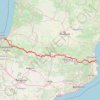 Trace GPS Haute Route Pyrénéenne, itinéraire, parcours