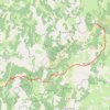 Trace GPS Les Vignes Sainte Enimie, itinéraire, parcours