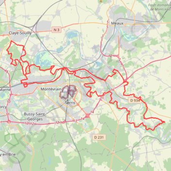Trace GPS VTT - Foncier dans le Morin avec du D+, itinéraire, parcours