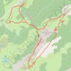 Trace GPS Plateau des Glières - Pointe de Puvat, itinéraire, parcours