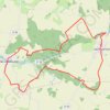 Trace GPS La vallee de l Esves, itinéraire, parcours