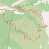 Trace GPS Revers de Boquié, itinéraire, parcours