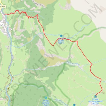 Trace GPS Le Piméné - 3, itinéraire, parcours