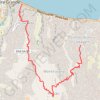Trace GPS Cap vert - Lombo Branco - Ribeira grande, itinéraire, parcours