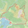 Trace GPS 2023/04/17 Kopako Harria en circuit depuis Endara (San Anton), itinéraire, parcours