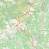 Trace GPS V2 - Mourèze (les hauts de Mourèze) -Pézenas, itinéraire, parcours