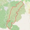 Trace GPS Circuit Mimosas - Roquebrune, itinéraire, parcours
