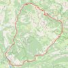 Trace GPS Le Col des Champs, itinéraire, parcours