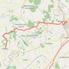 Trace GPS Chemin de Saint Michel (voie de Paris) etape 5, itinéraire, parcours