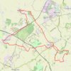 Trace GPS Pebworth Hidcote Honeybourne Trailrun, itinéraire, parcours