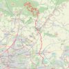 Trace GPS Foret d'Ermenonville depuis Dampmart, itinéraire, parcours