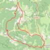 Trace GPS Randonnée dans le Haut Diois, itinéraire, parcours