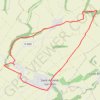 Trace GPS Ciruit de Coulvagny - Saint-Amand-sur-Fion, itinéraire, parcours