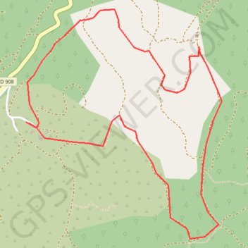 Trace GPS Branguier, itinéraire, parcours
