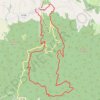 Trace GPS Balade VTT près de Castres et de Mazamet, itinéraire, parcours