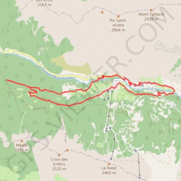 Trace GPS Belvédère de bajoulan, itinéraire, parcours