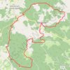 Trace GPS Le Monestier - Le Bois Noir, itinéraire, parcours