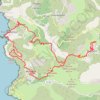 Trace GPS Cap Corse : Le port de Centuri depuis Rogliano, itinéraire, parcours